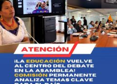 Comisión Especializada Permanente de Educación, la presidenta Dra Cecilia Baltazar